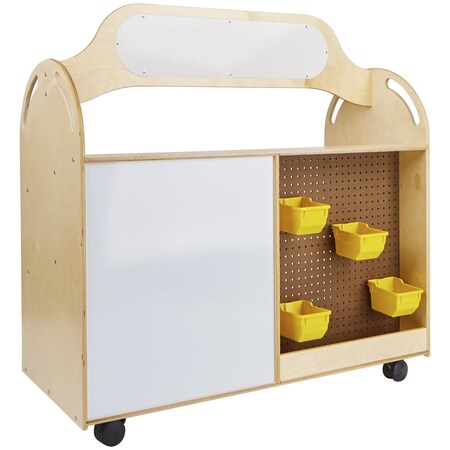 Childcraft Mobile Makerspace Cart, 48-1/4 x 22-1/2 x 49 Inches 2020827
